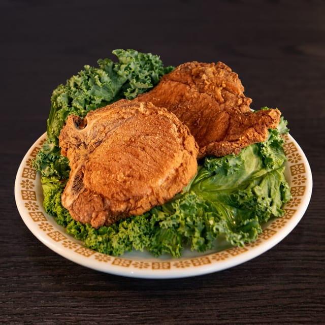 Fried Pork Chops (2pieces).